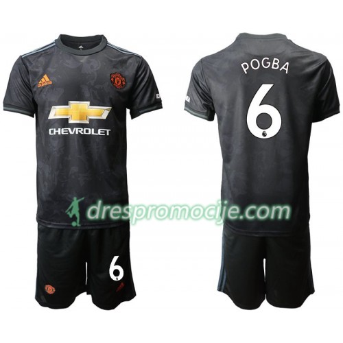 Manchester United Dres Pogba 6 Dječji Treći 2019/20 Kratkih Rukava Manchester United Dres Pogba 6 Dječji Treći 2019/20 Kratkih Rukava